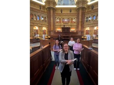 WATCH:  Library of Congress staff perform viral 'Wicked' dance