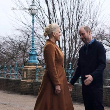 VIDEO: Prince William and Hannah Waddingham talk 'The Earthshot Report'