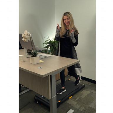 VIDEO: Level up your workday with this under-desk treadmill 