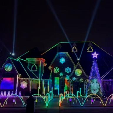 VIDEO: 'Wicked' Christmas light show defies our holiday expectations 