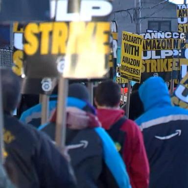 VIDEO: Teamsters’ cross-country strike against Amazon and Starbucks