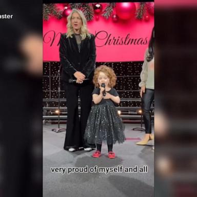 VIDEO: A little girl’s funny Christmas party speech