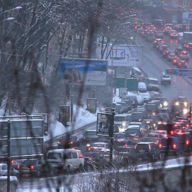 VIDEO: Arctic cold freezing the Northeast as Americans hit the airports and highways