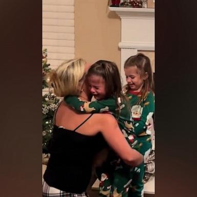 Lilly and Mackenzie's dog Sadie passed away from cancer on Thanksgiving. A few weeks later, they were surprised with a new furbaby.