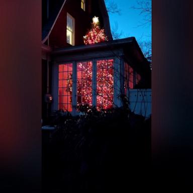 VIDEO: Video of Christmas tree illusion goes viral