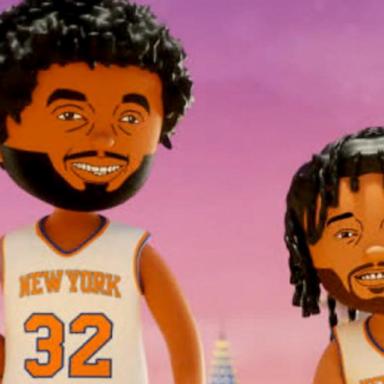 VIDEO: The NBA gets animated with Disney for 'Dunk the Halls'