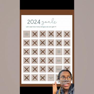 VIDEO: Setting New Year's resolutions? Turn them into a bingo board