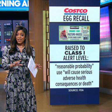 VIDEO: FDA raises recall on Costco eggs to highest alert