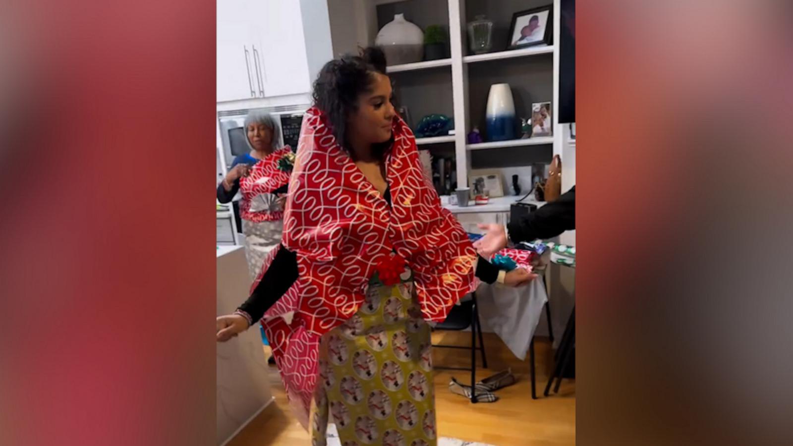 Jaz Shine and her family got creative with their games during their holiday celebration.