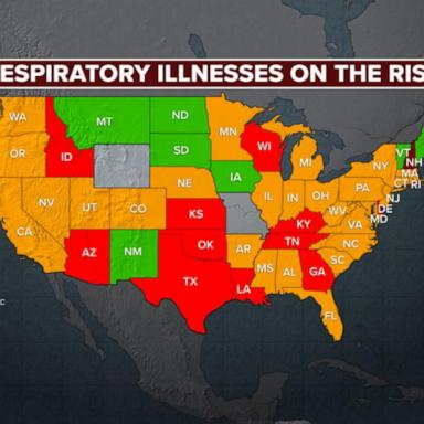 VIDEO: Respiratory illnesses on the rise ahead of New Year