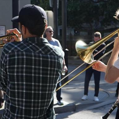 Music returns to New Orlean's French Quarter after truck attack