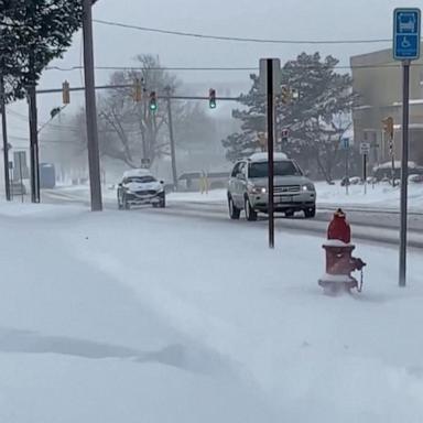 VIDEO: Major winter storm sweeps across the country