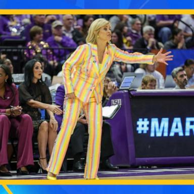 VIDEO: LSU women’s basketball fans dress up like coach Kim Mulkey