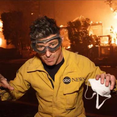 VIDEO: Wildfire disaster destroys homes in Southern California