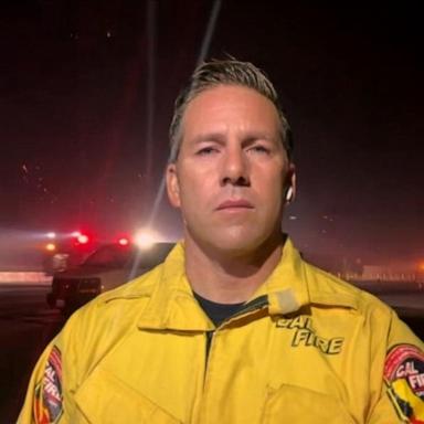 VIDEO: California Fire Battalion Chief talks fast-moving wildfires