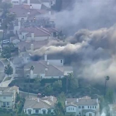 VIDEO: Toxic smoke health hazard in California wildfire disaster area