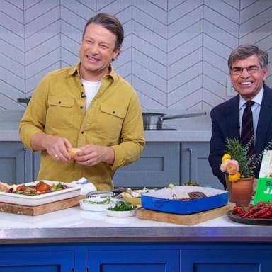 VIDEO: Jamie Oliver shares easy sheet pan dinners