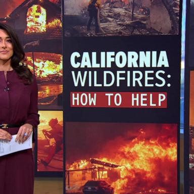 VIDEO: How to support California fire victims and first responders