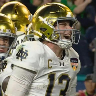 VIDEO: Notre Dame beats Penn State in Orange Bowl