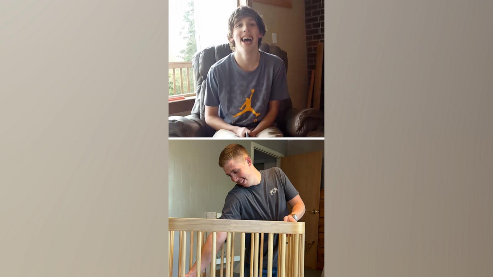 VIDEO: Woman shares heartfelt video about watching husband go from boy to father