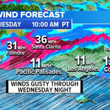 VIDEO: Renewed fire risk as severe winds pick up in California