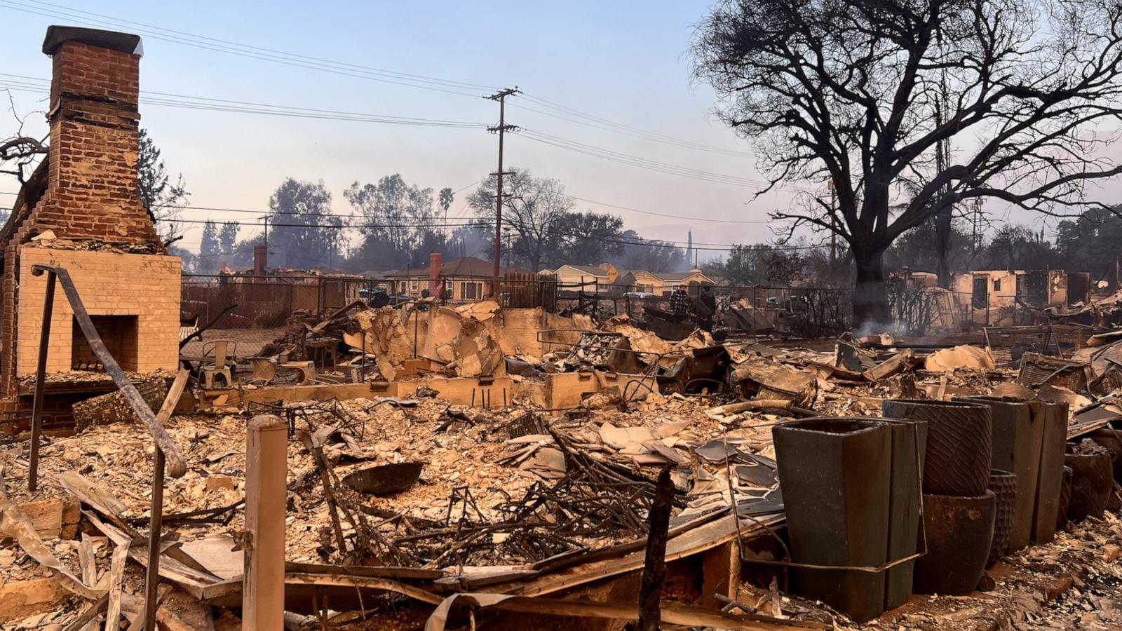 At seven months pregnant, Chloe Garcia and her family lost their homes as the LA wildfires devastated their neighborhood in Altadena.