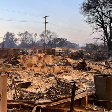 At seven months pregnant, Chloe Garcia and her family lost their homes as the LA wildfires devastated their neighborhood in Altadena.