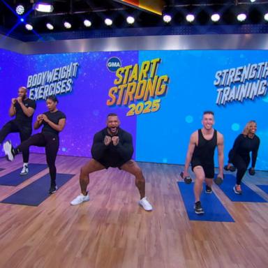 VIDEO: How to get strong with bodyweight and strength exercises