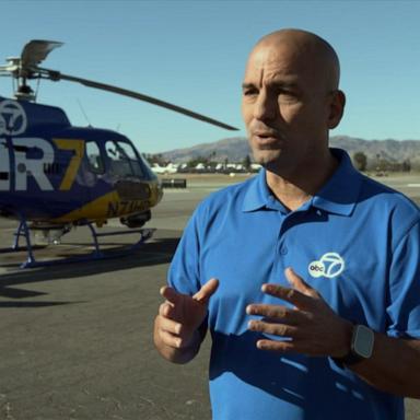 VIDEO: KABC helicopter pilot-reporter who spotted SoCal fire