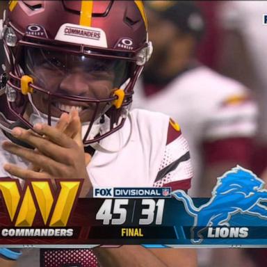 VIDEO: Commanders beat Lions in major upset defeat