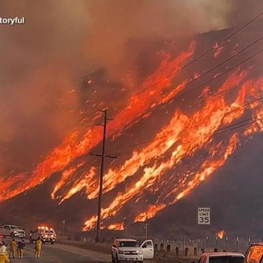 VIDEO: New wildfire explodes in Southern California