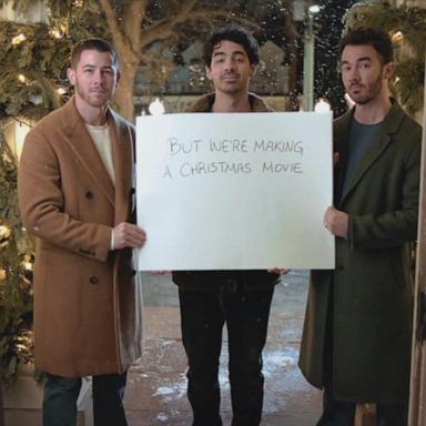 VIDEO: Jonas Brothers announce new Christmas movie