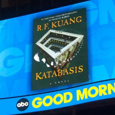 VIDEO: Rebecca Kuang unveils 'Katabasis' book cover