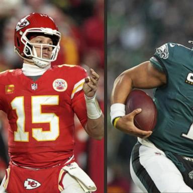 VIDEO: How do Chiefs and Eagles quarterbacks stack up ahead of the Super Bowl?