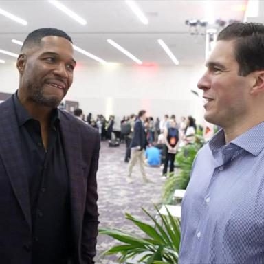 VIDEO: Michael Strahan, Will Reeve get ready for Super Bowl LIX