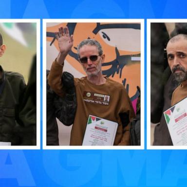 VIDEO: 3 new hostages released