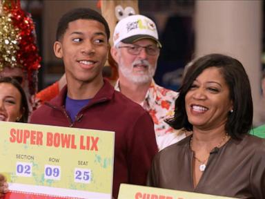 WATCH:  Deserving superfans surprised with tickets to Super Bowl