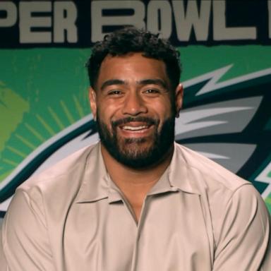 VIEO: Jordan Mailata reacts to Eagles’ Super Bowl LIX win