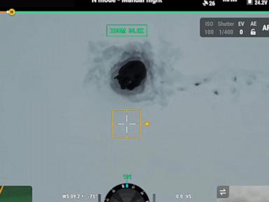 WATCH:  Drone operator locates dog lost in deep snow