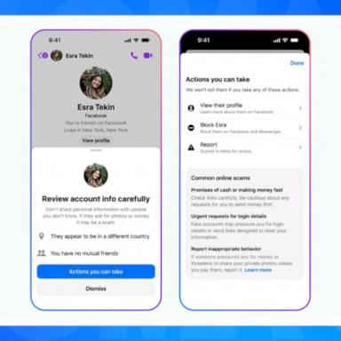 VIDEO: Meta unveils new protections against romance fraud