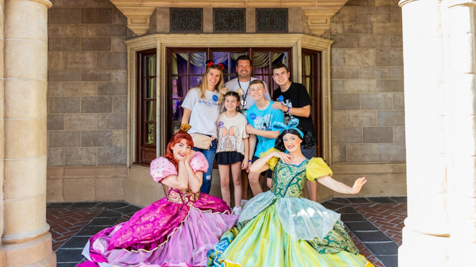 Thanks to Make-A-Wish, Rita was able to see how Disney’s costumes came to life and design her own custom dress.