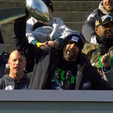 VIDEO: Best moments from Philadelphia Eagles parade