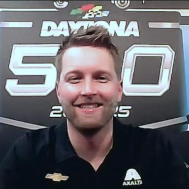 VIDEO: William Byron details reaction to historic Daytona 500 win