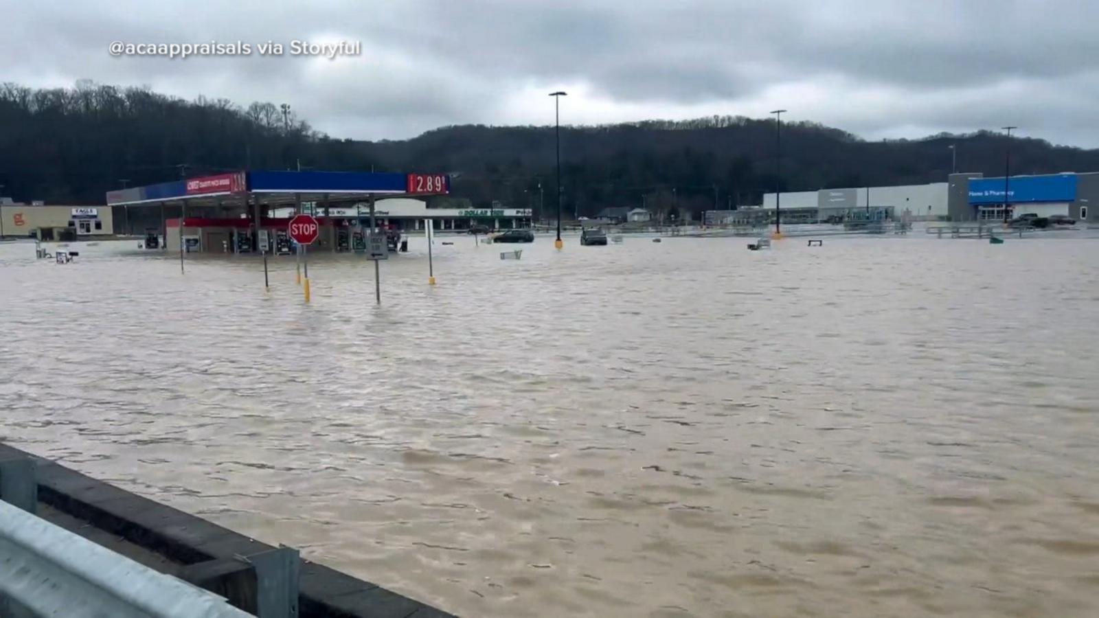 VIDEO: Death toll rises in flood-ravaged Kentucky