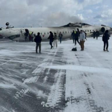 VIDEO: Delta offers $30K to passengers on jet that flipped on Toronto runway