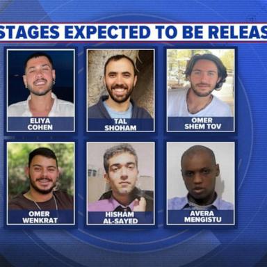 VIDEO: Hamas expected to release 6 living hostages