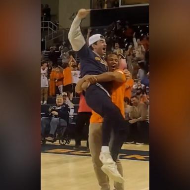 Rodriguez was an incredible baseball player but it was this shot during a basketball game that won a Bucknell University student $10,000 and sent Sojka Pavilion into hysterics on Sunday.