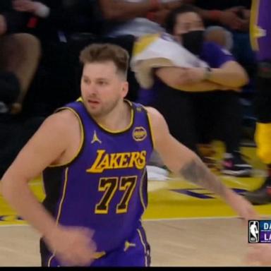 VIDEO: Luka Doncic and Lakers win against Mavericks, 107-99