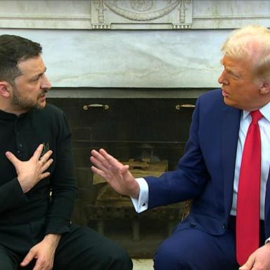 VIDEO: Explosive meeting between Trump and Ukrainian President Zelenskyy