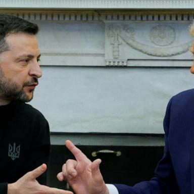 VIDEO: A look at Trump and Zelenskyy's tense exchange in the Oval Office